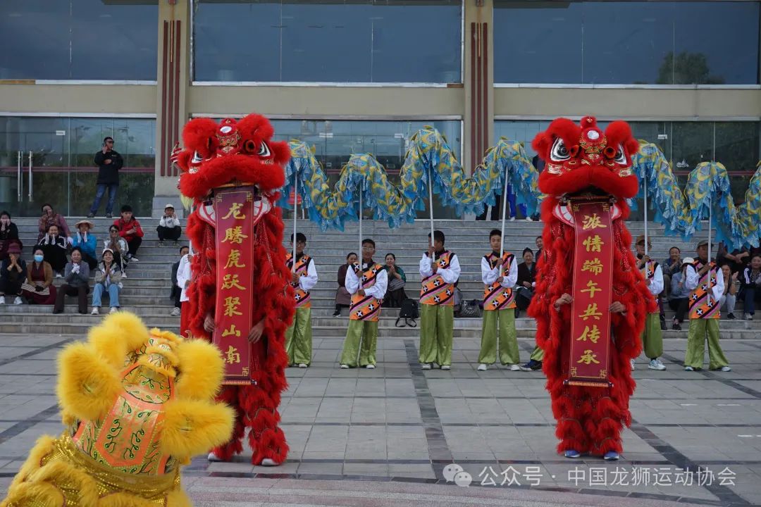 西藏“雄狮少年”龙腾狮跃庆端午