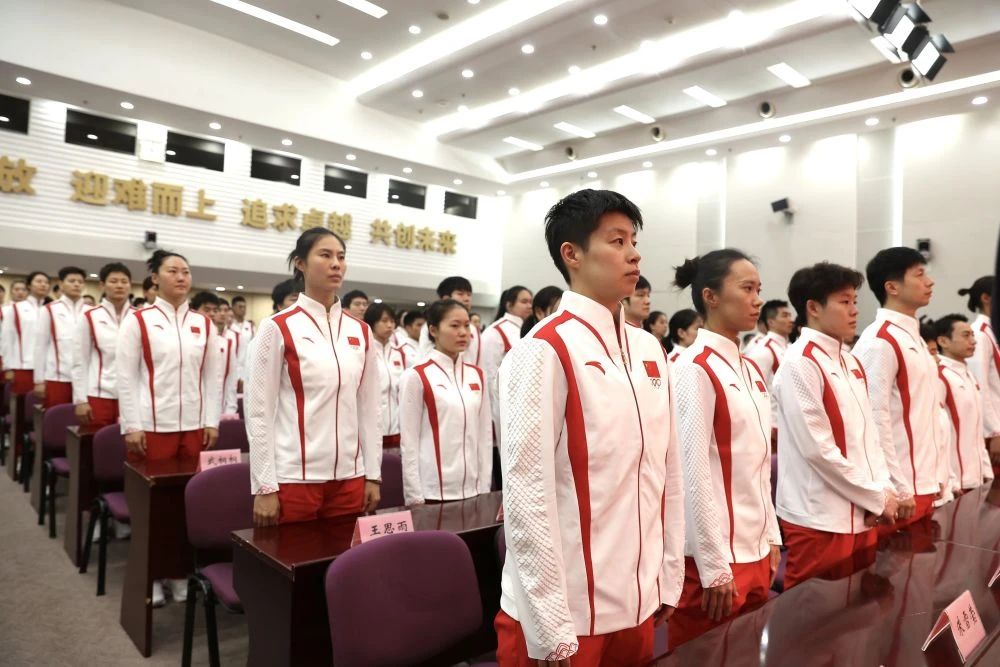 11岁郑好好，最年轻中国奥运选手！巴黎奥运会中国代表团成立→