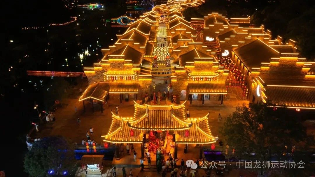 2024年全国青少年舞龙舞狮锦标赛走进池州市傩仙镇景区